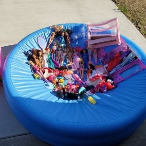 Barbie Lot- dolls, accessories, clothes,